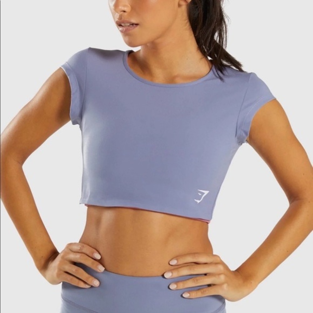 Gymshark Dreamy Cap Crop Top